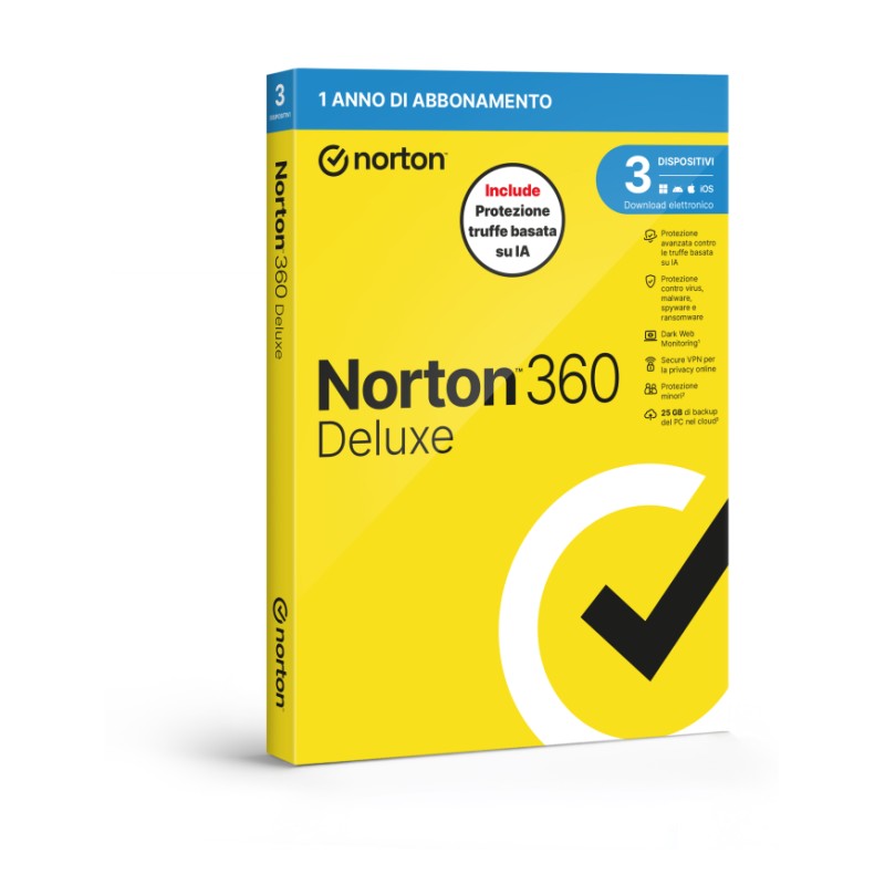 NORTON BOX 360 DELUXE 2026 -- 5 DISPOSITIVI…