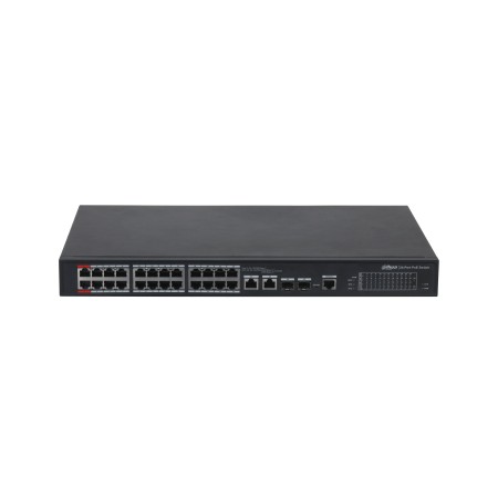 Dahua PFS4226-24ET-360-V3 Switch PoE gestito da 24 porte 100 Mbps + 2 porte Gigabit
