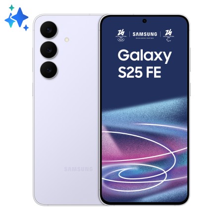 Samsung Galaxy S25 FE, Smartphone AI, Display Dynamic AMOLED 2X 6.7'', Fotocamera 50MP, 8GB RAM, 256GB, Batteria 4.900 mAh, Icyb